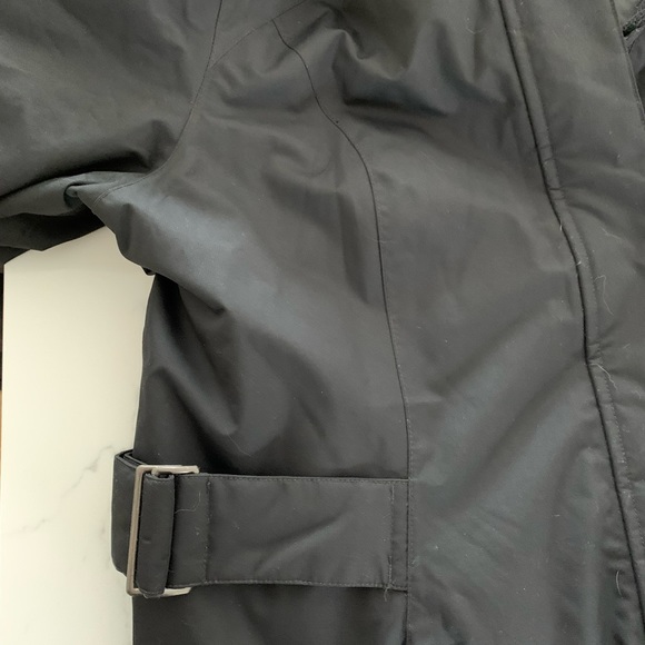 Eddie Bauer L Waterproof WeatherEdge Down Stadium Coat Black New No Tag - Picture 8 of 16